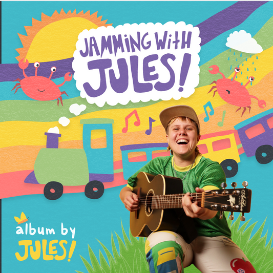 Jamming with Jules! CD + Bonus Sticker Sheet!