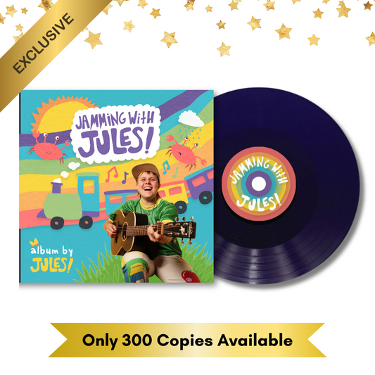 Limited Edition JAMMING WITH JULES! On Purple Vinyl (SOLD OUT ONLINE!)