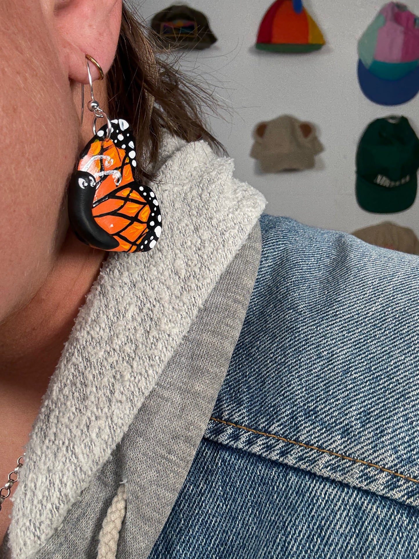 "It's a Caterpillar Butterfly Thing" Earrings
